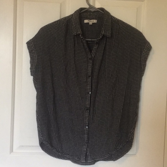 Soft Madewell Plaid Button-Up - Picture 2 of 4